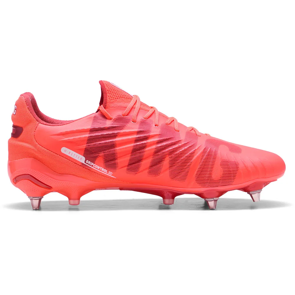 Футбольные бутсы Puma King Ultimate MxSG, оранжевый — фото 3
