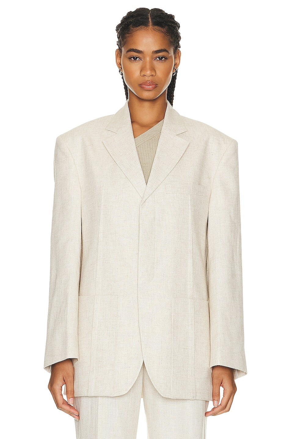 

Блейзер Jacquemus La Veste D' Homme, цвет Light Beige