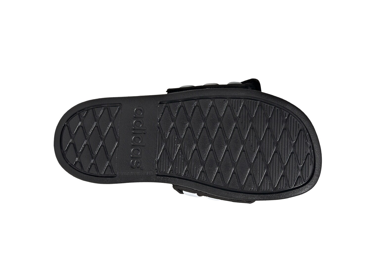 Сандалии детские Adidas Adilette Comfort Comfort, черно-белый — фото 3