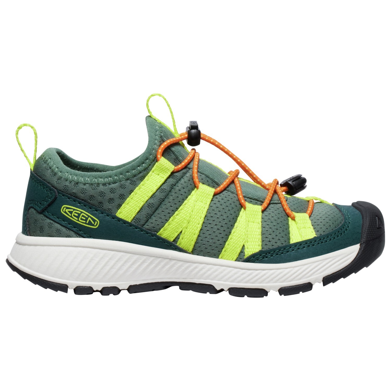 

Мультиспортивная обувь Keen Kid's Motozoa Sneaker, цвет Sea Moss/Scarlet Ibis