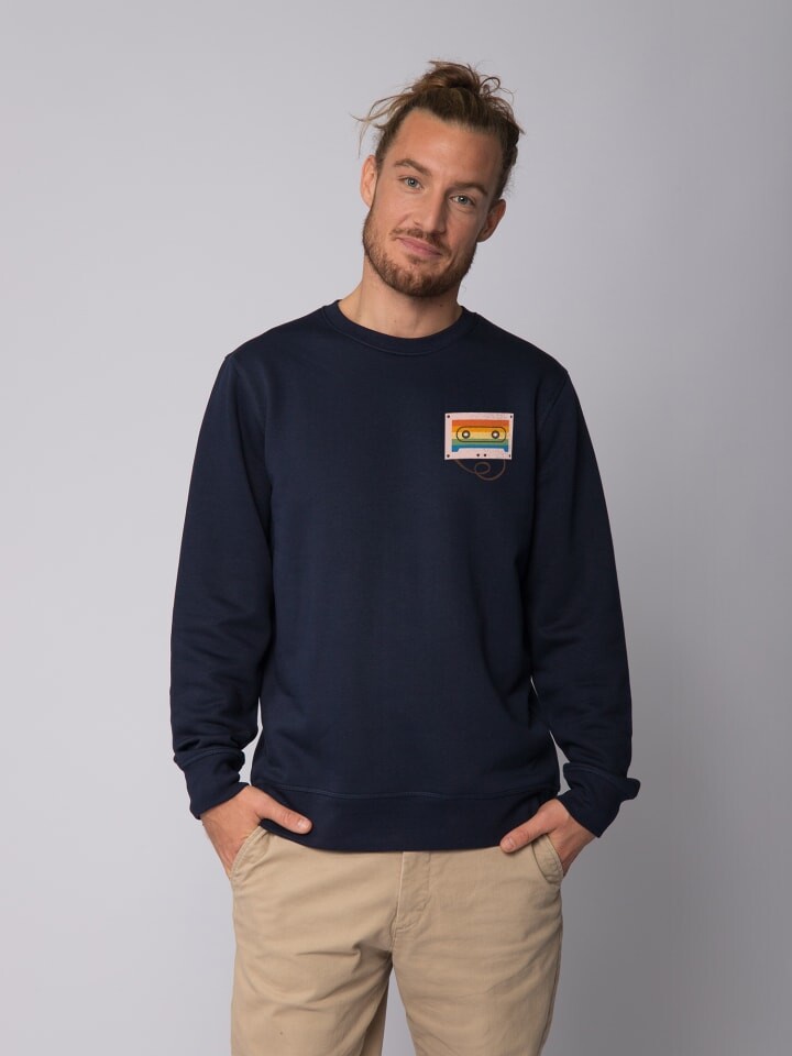 

Толстовка wat Apparel Rainbow Cassette, темно-синий