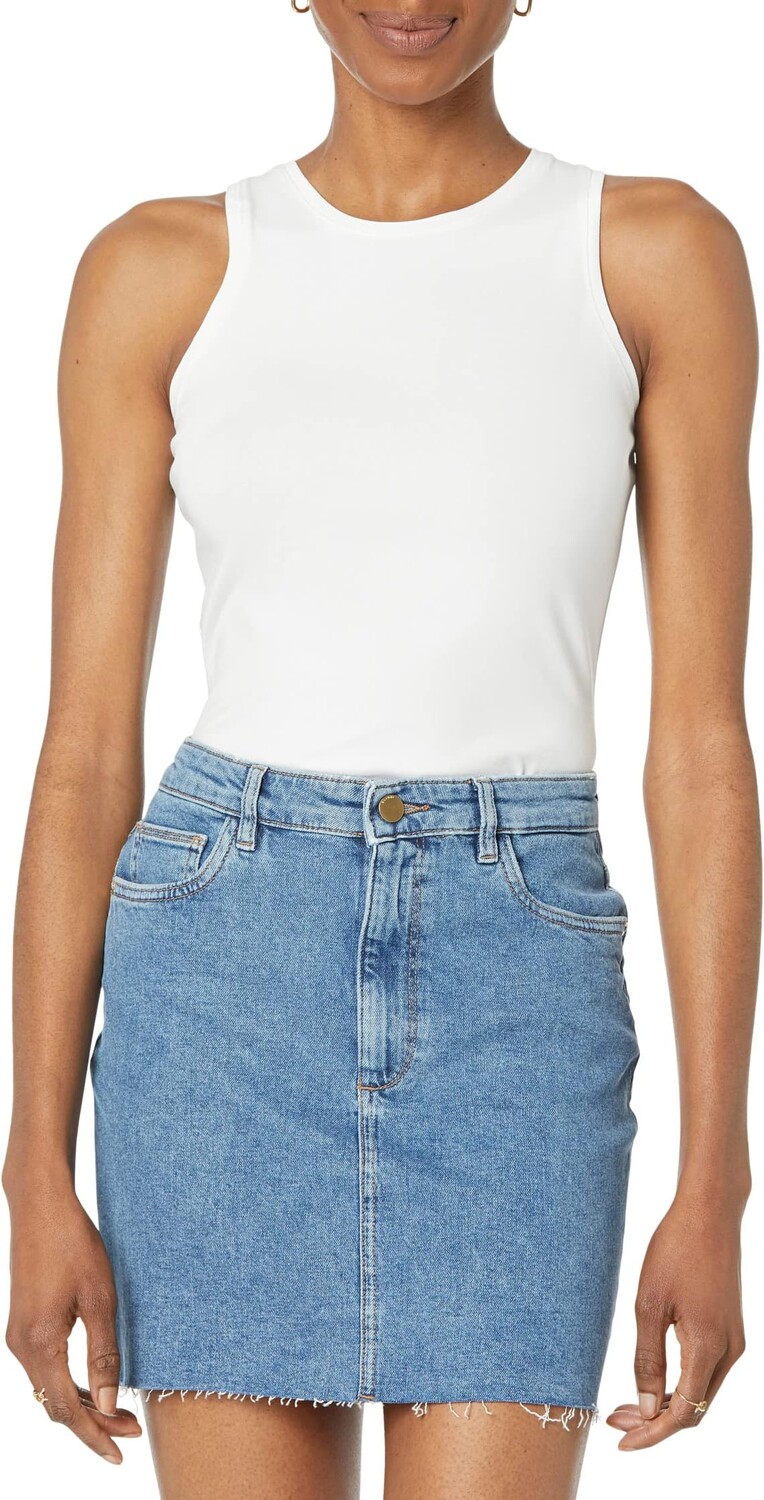 

Топ NIC+ZOE High Neck Perfect Tank, цвет Paper White
