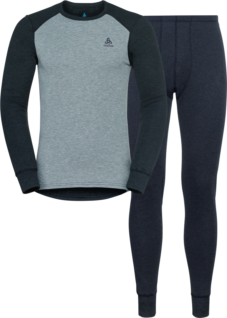 

Odlo Брюки Set active eco warm dark grey melange/grey melange L