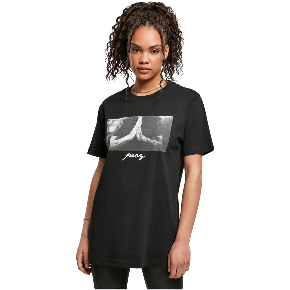 

Футболка с коротким рукавом Mister Tee Pray, черный