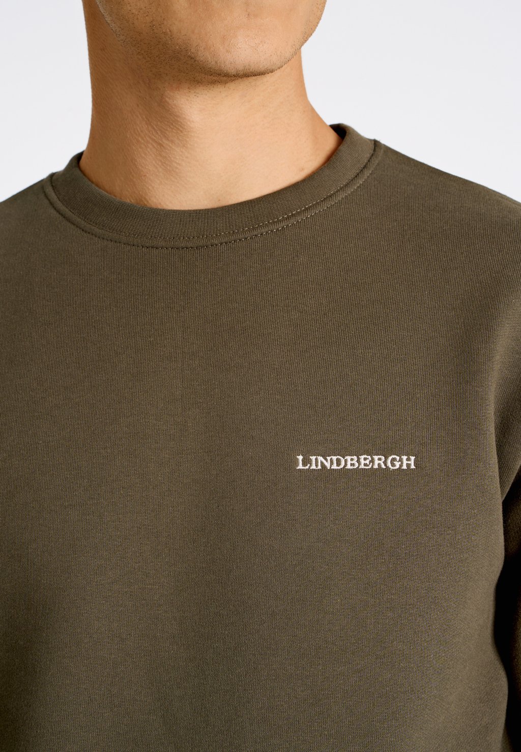 

Толстовка LOGO Lindbergh, темно-зеленый