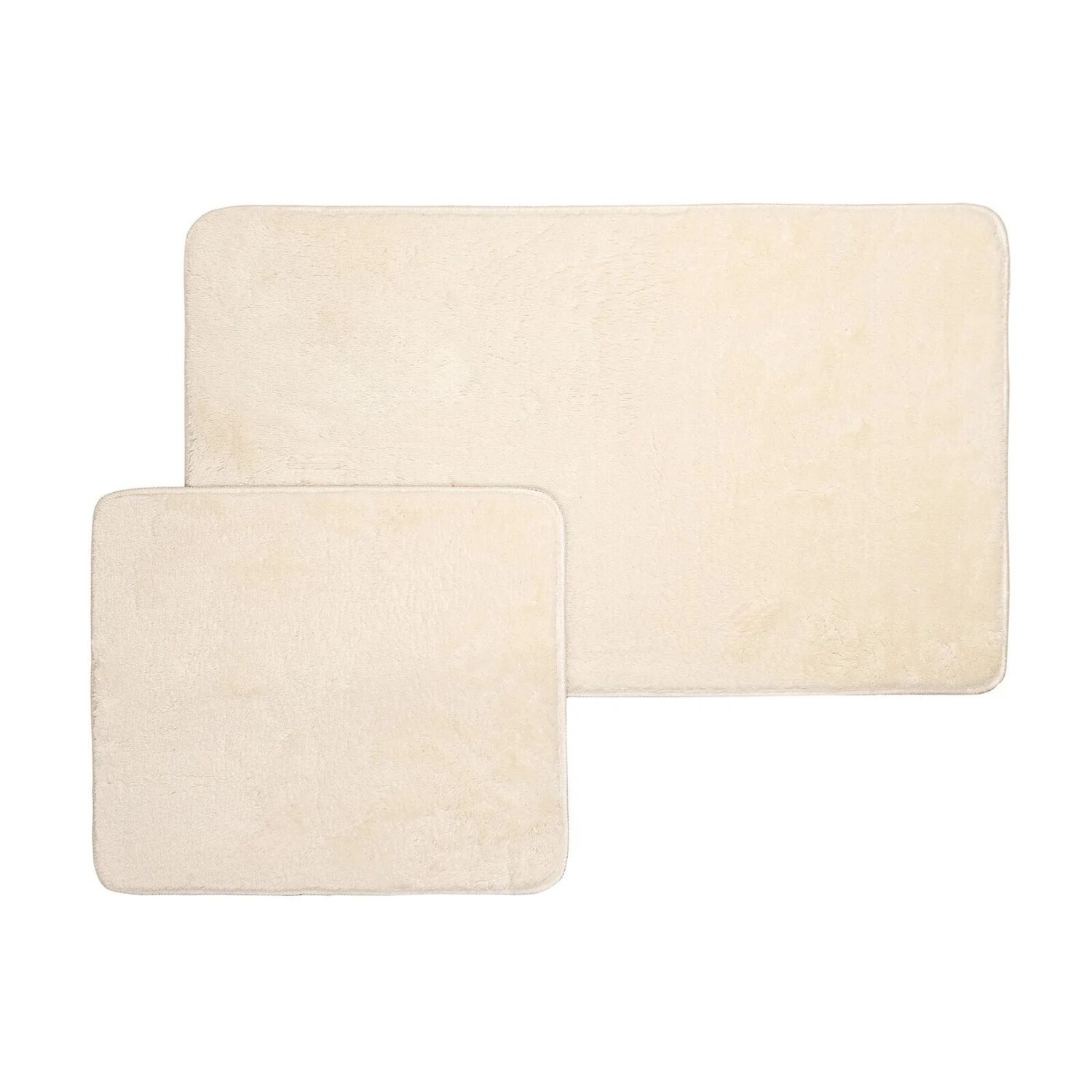 

Коврик для ванной Evidea Soft Simirna, 2 предмета - экрю - 60x100 см + 50x60 см