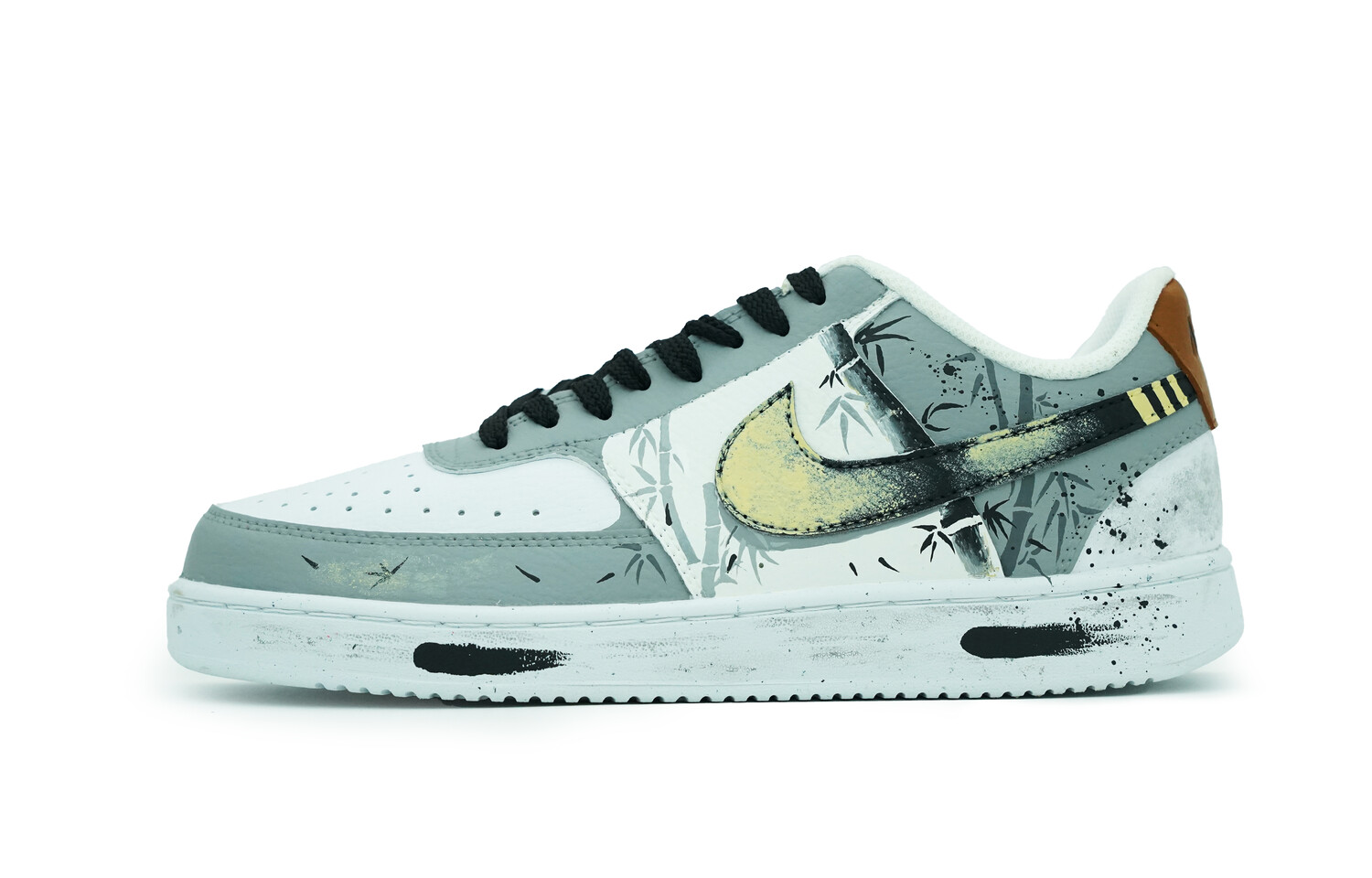 

Кроссовки Nike Court Vision 1 Skateboarding Shoes Men Low-top Gray, серый