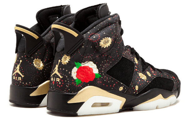 Кроссовки 6 retro 'chinese new year' Air Jordan, черный — фото 4