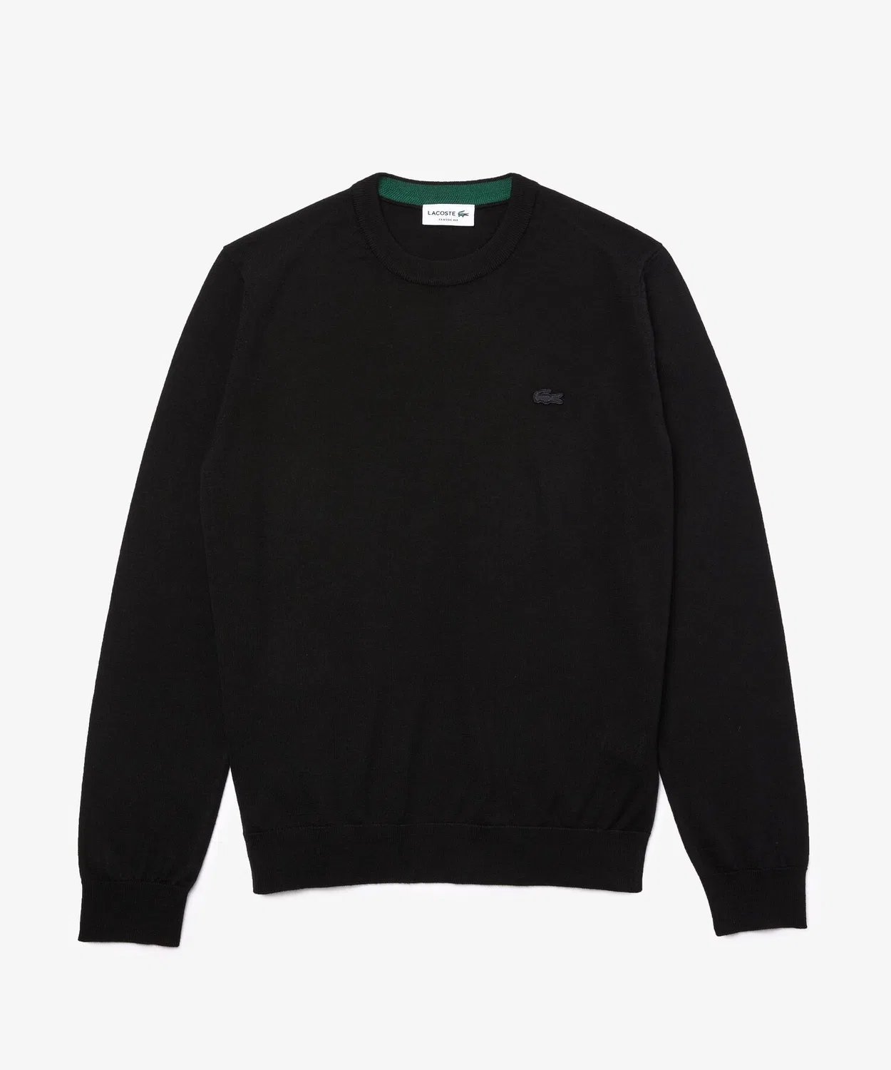 Свитер LACOSTE из мериносовой шерсти, тёмно-синий — фото 4
