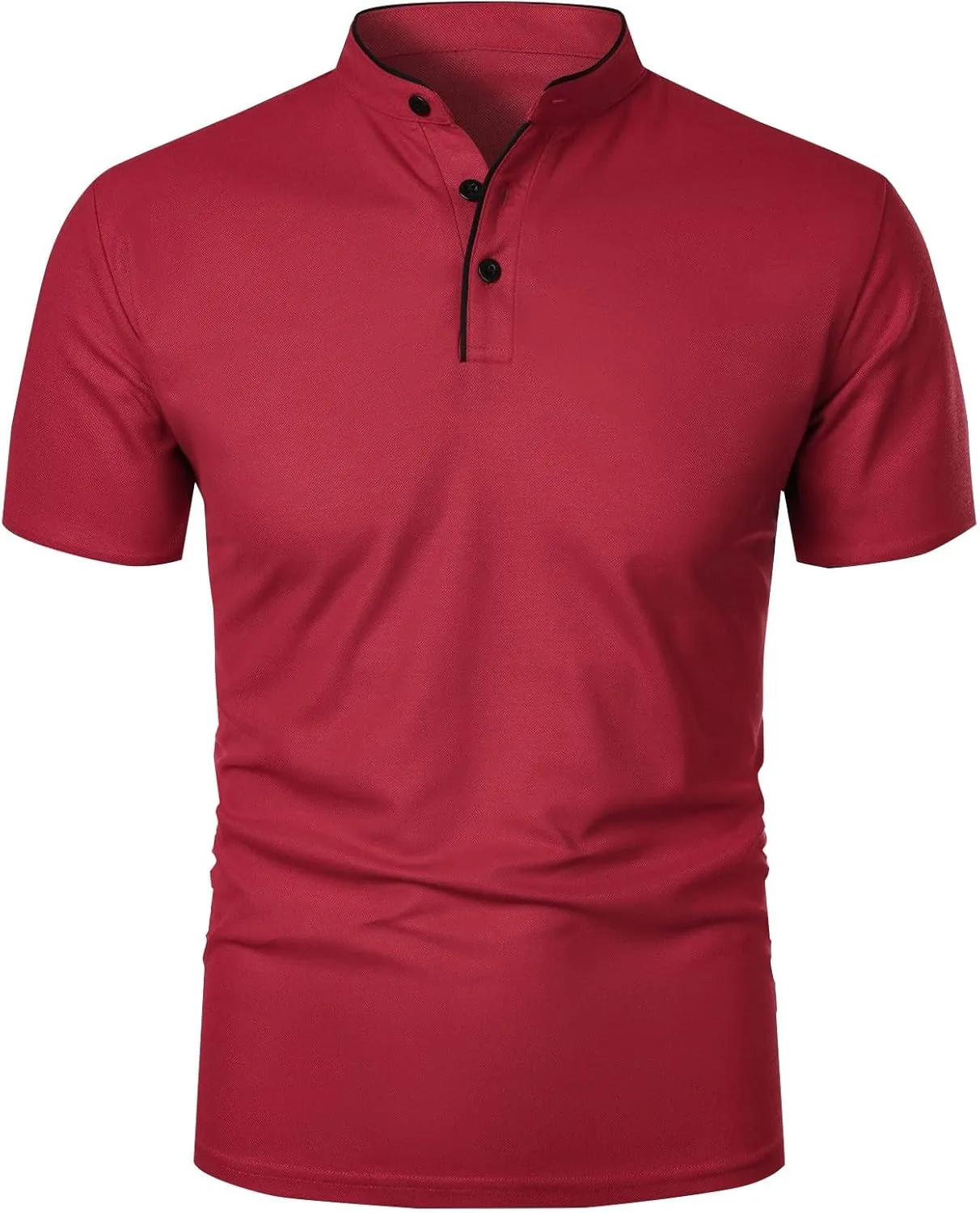 

Мужская футболка Henley Muscle Fit Moisture Wicking