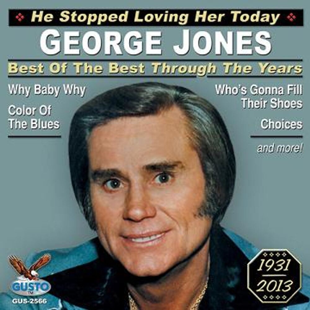 

Диск CD Best Of The Best Through The Years - George Jones