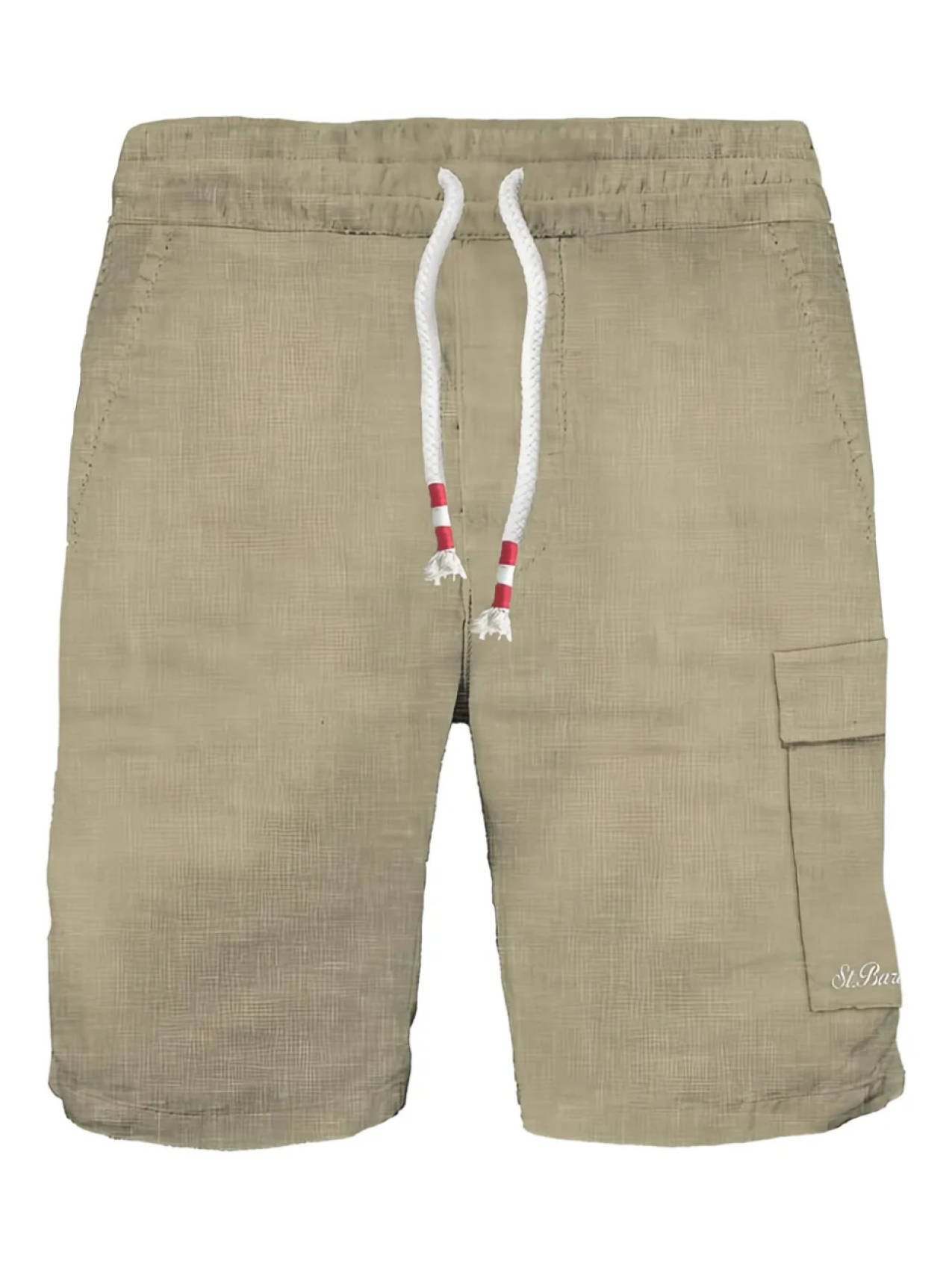 

Льняные шорты MC2 Saint Barth Kids, нейтральный