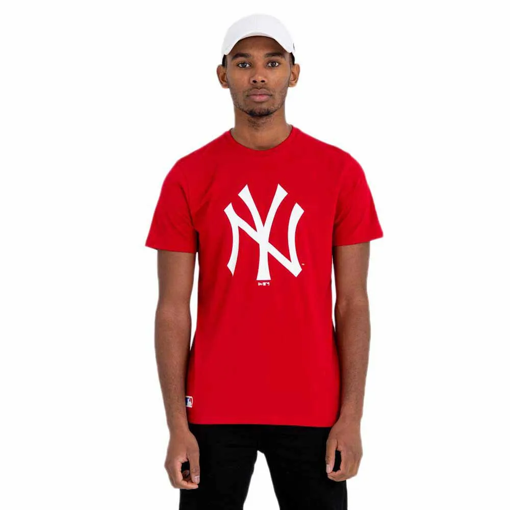 

Футболка с коротким рукавом New Era MLB Team Logo New York Yankees, красный