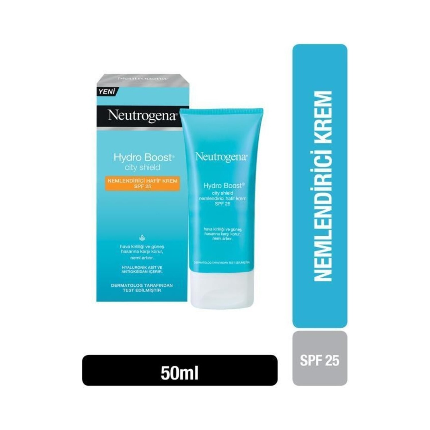 

Крем Neutrogena Hydro Boost City Shield SPF25 увлажняющий, 50 мл