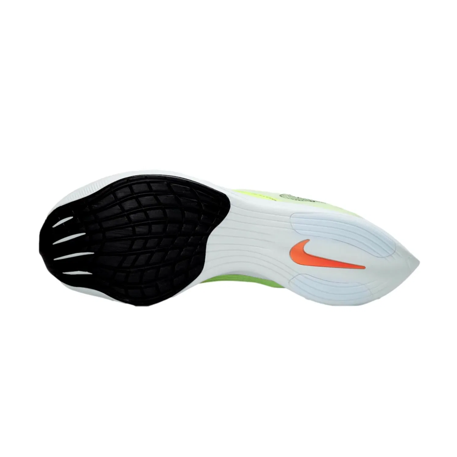 Мужские кроссовки Nike ZoomX Vaporfly Next% 2 Barely Volt / Black - Hyper Orange CU4111-700 — фото 3