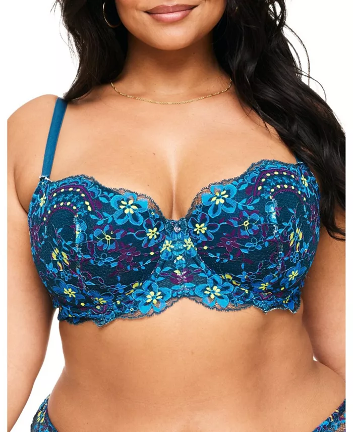

Женский бюстгальтер Nicholette Contour Balconette Adore Me, синий