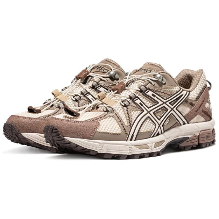 Кроссовки Asics Gel-Kahana 8 Мужчины, Коричневый/Белый — фото 2