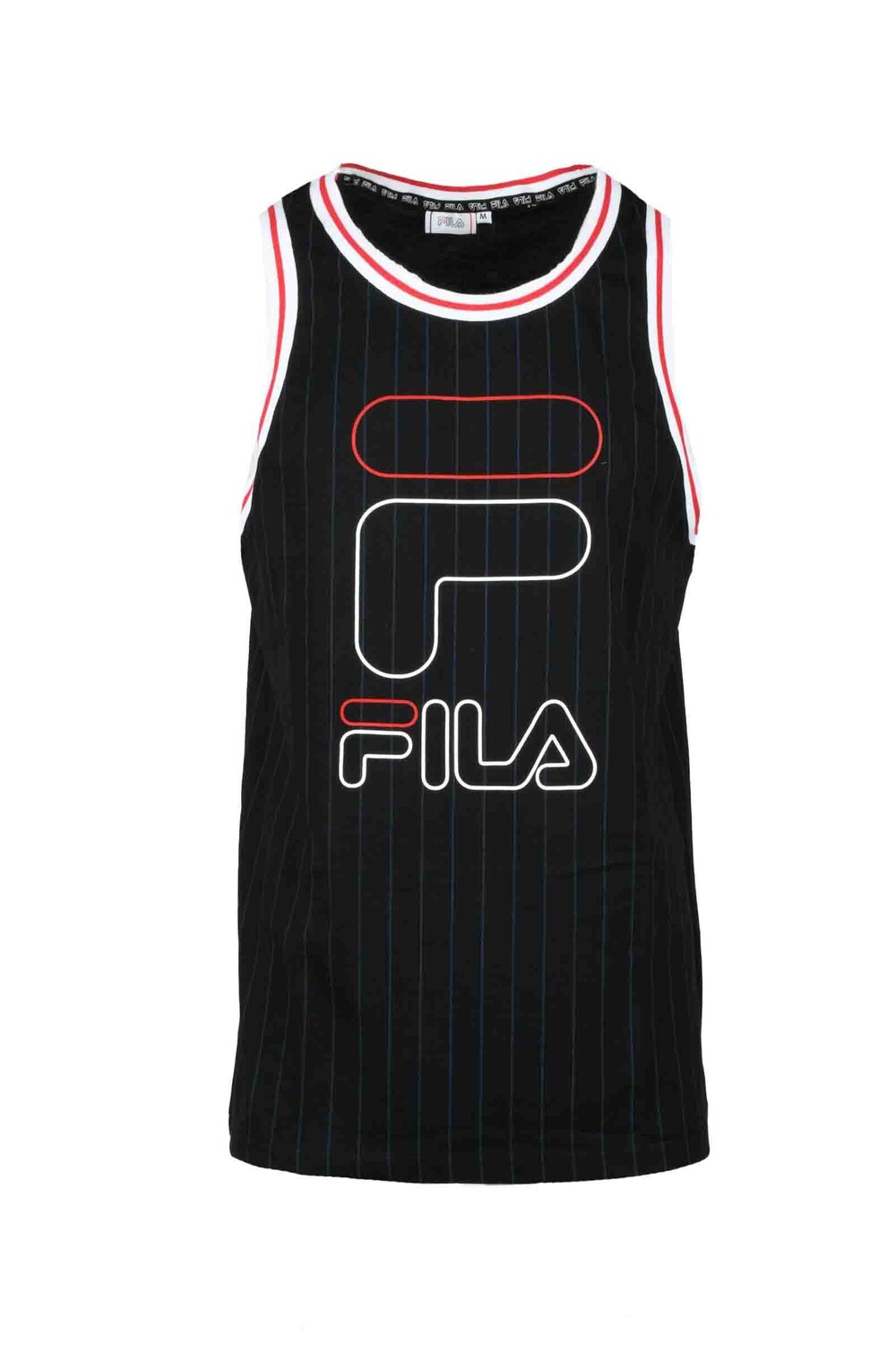 

Майка мужская Fila с фирменным принтом, черный