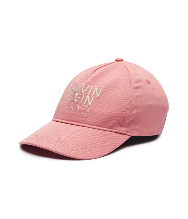 

Бейсболка Calvin Klein Jeans, розовый
