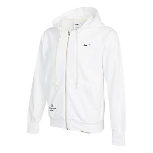 

Толстовка Men's Nike Back Logo Sports Knit Hooded Zipper White, белый
