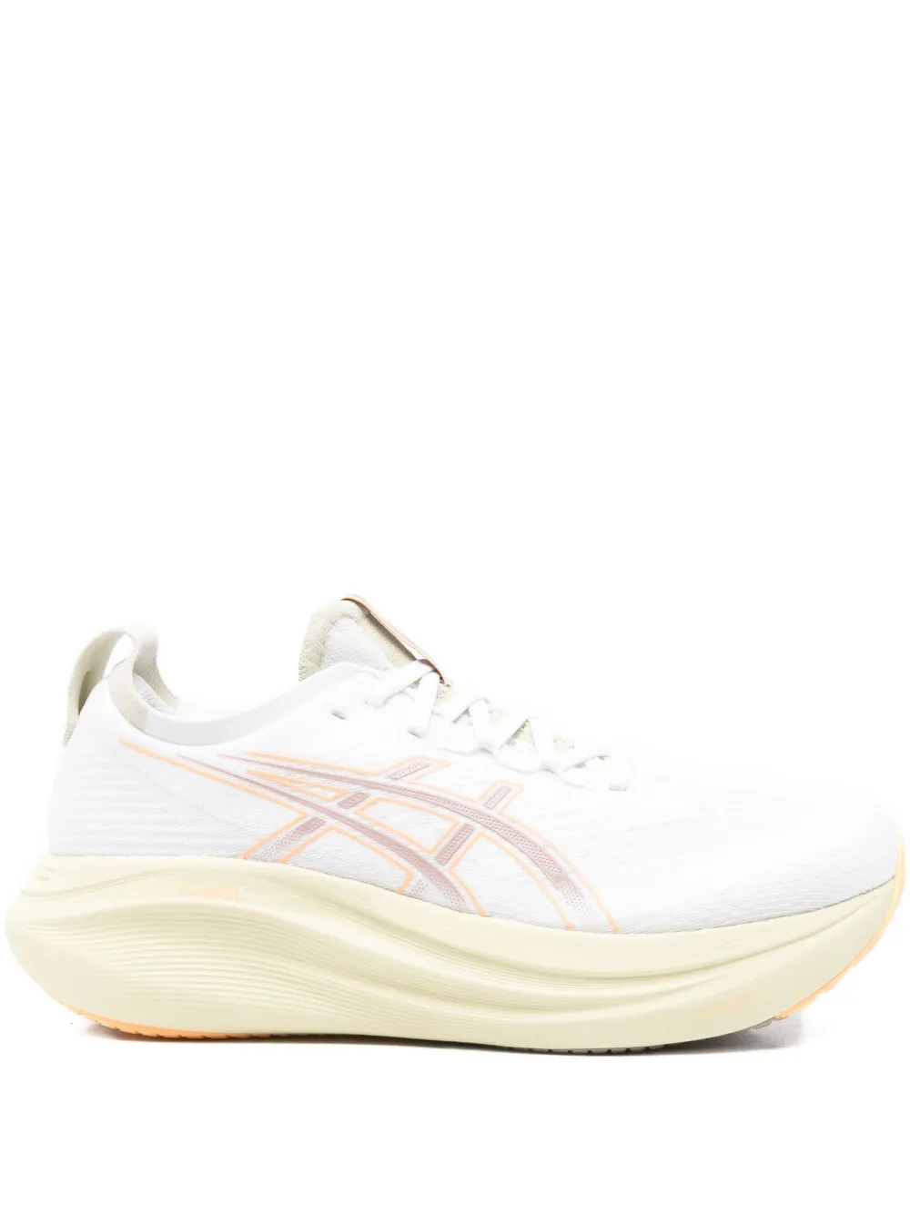 

Кроссовки Gel-Nimbus 27 на шнуровке ASICS, белый