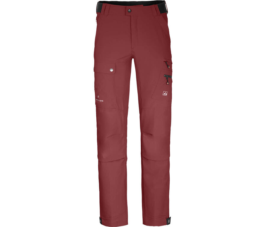 

BERGSON Походные брюки из переработанного материала, эластичные, 7 карманов, коричневые