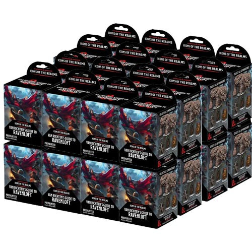 

Миниатюра WizKids/NECA D&D Icons of the Realms Miniatures: Van Richten's Guide to Ravenloft - Booster Case (32)