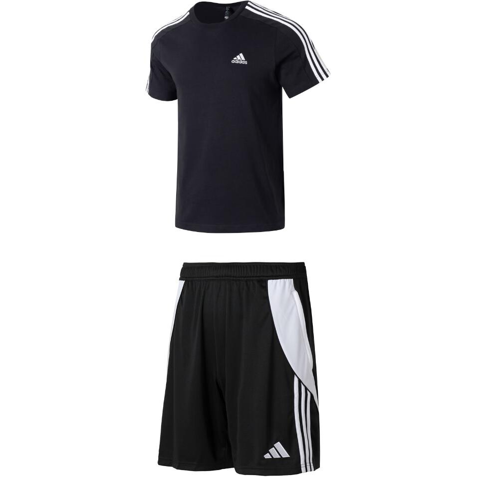 

Повседневная спортивная одежда для мужчин, черный цвет Adidas, черный