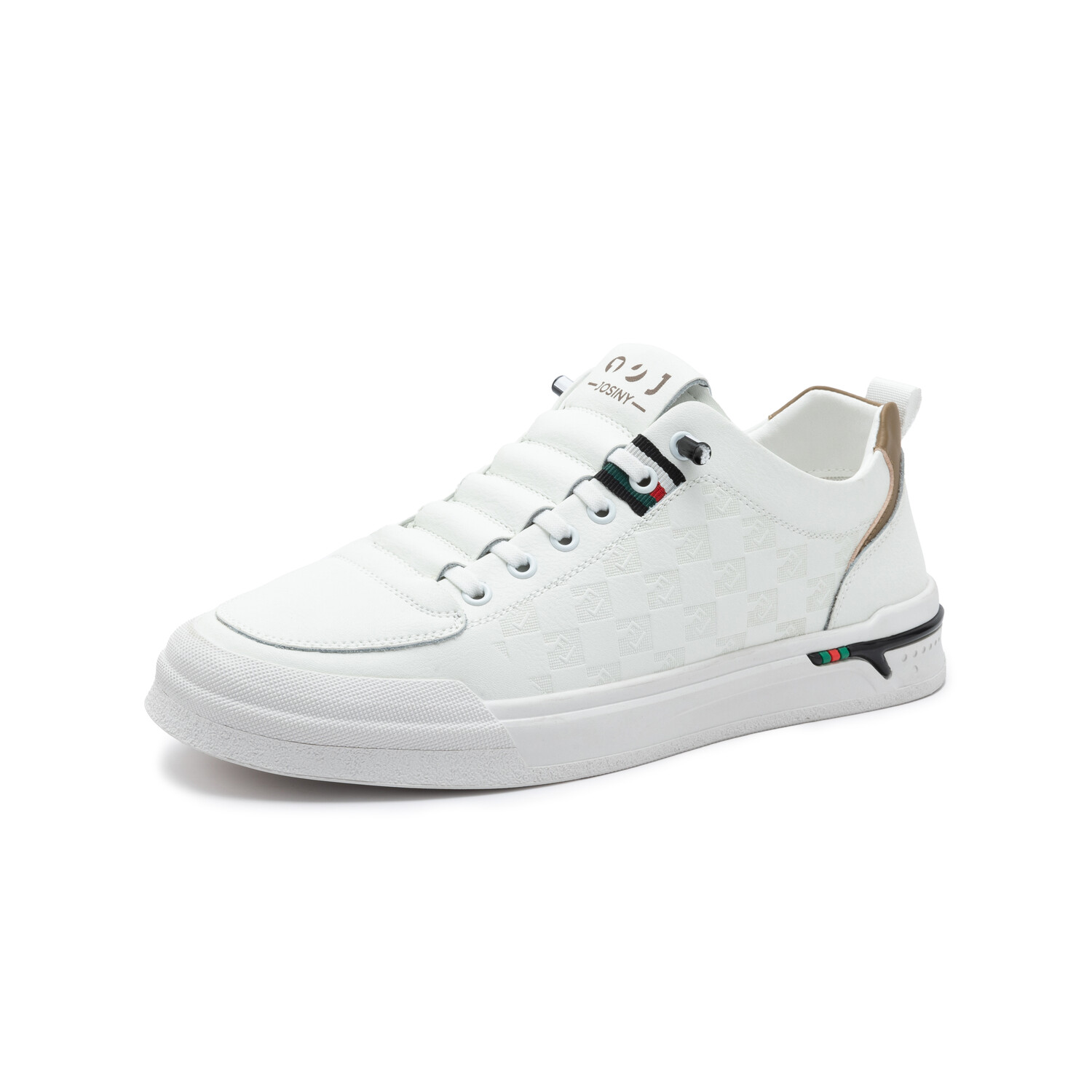 

Кеды JOSINY Skateboard Shoes Men Low-Top, белый