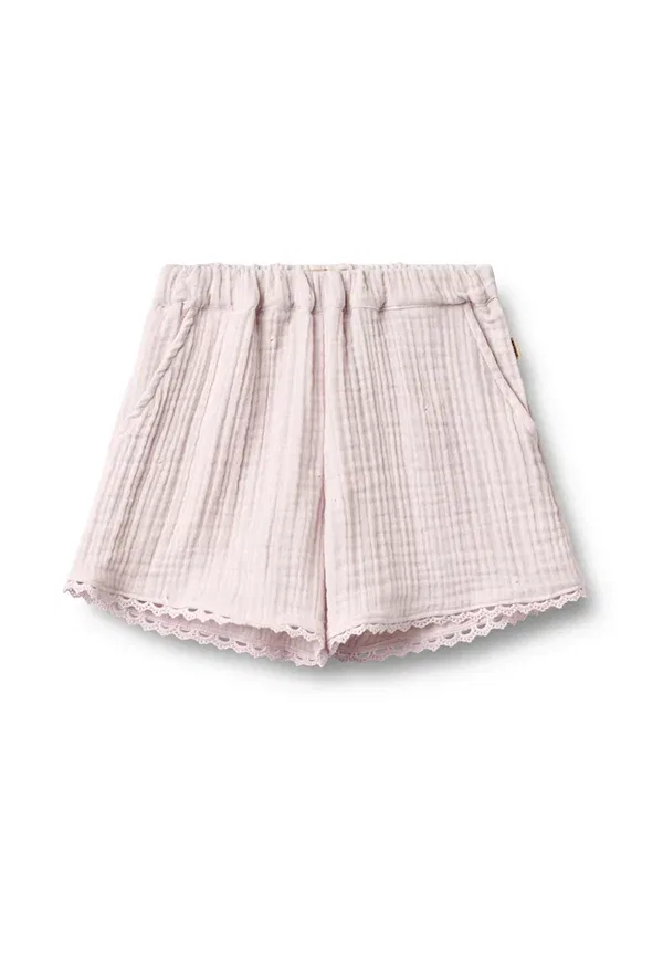 Шорты Eileen shorts, цвет пшеничный с сиреневыми цветами