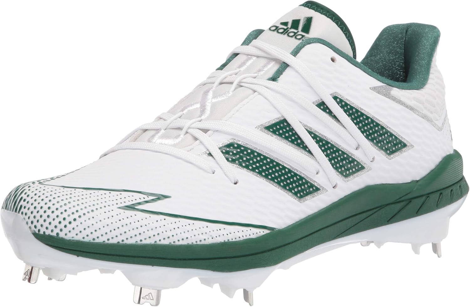 

Мужские бейсбольные кроссовки Adidas FV9393, белый/зеленый/темно-зеленый