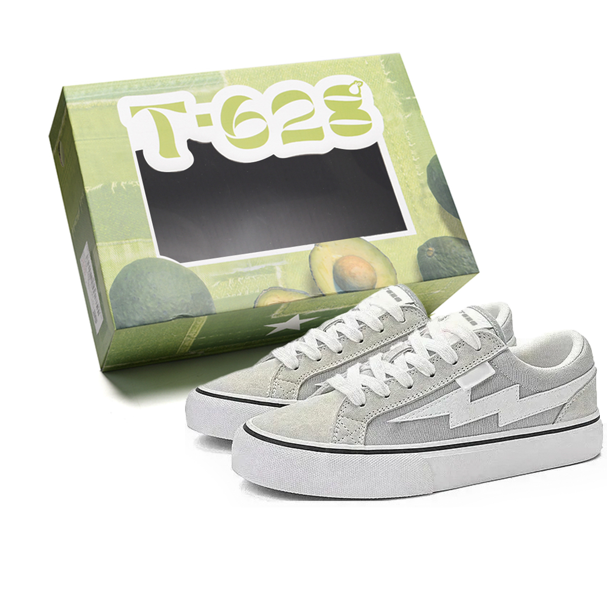 

T628 Амортизирующие низкие скейтерские кроссовки Unisex - серый Box[Рекомендация менеджера магазина], цвет Gray Box[Store Manager's Recommendation]