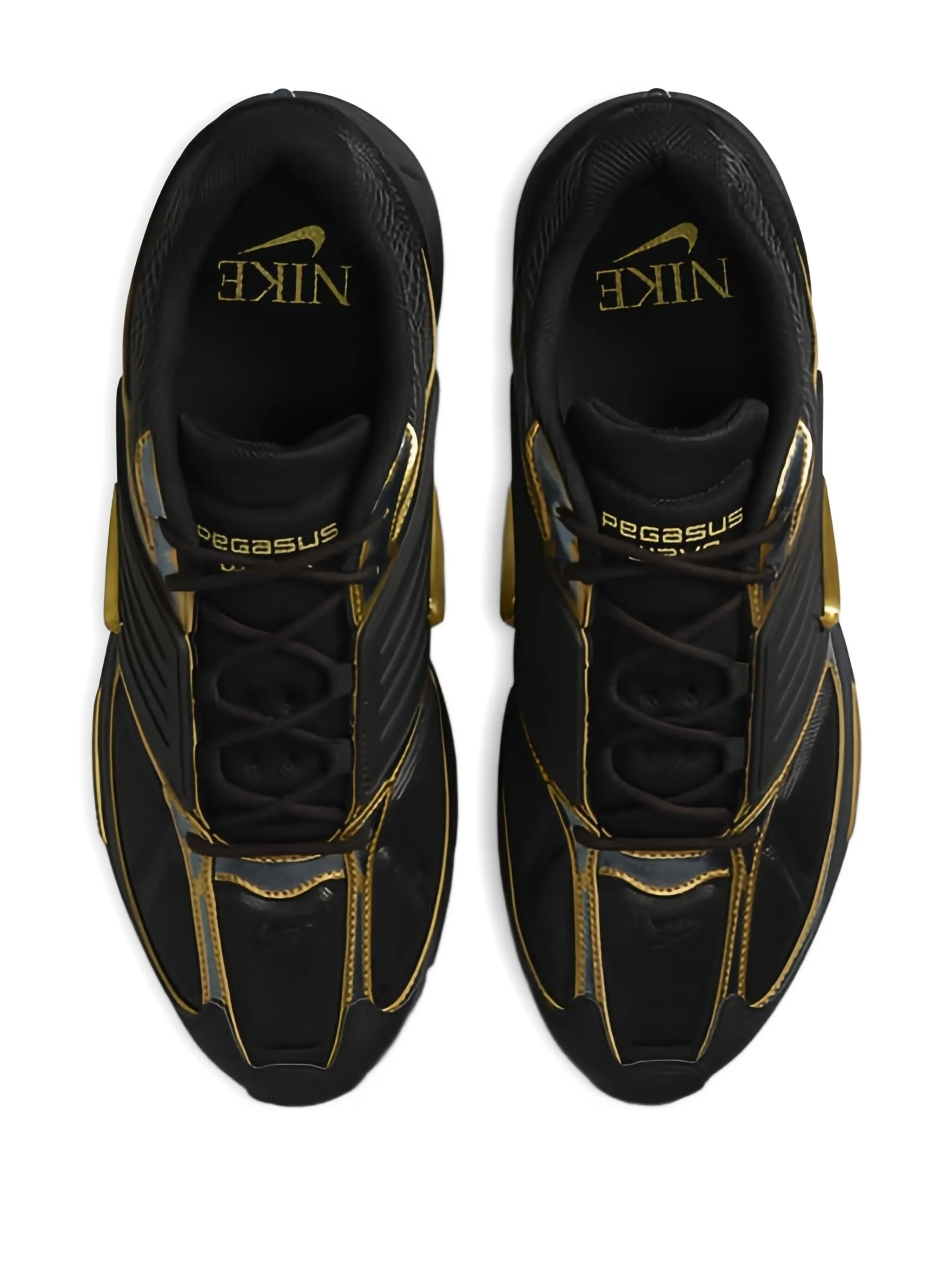 Кроссовки Air Pegasus Wave Premium Black/Metallic Gold/Anthracite/Gridiron Nike, черный — фото 4