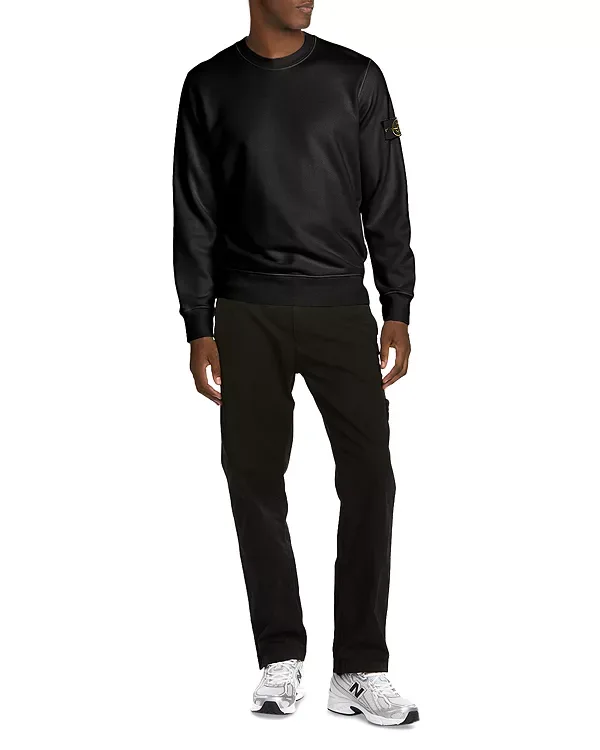 Толстовка Felpa Stone Island, Black — фото 2
