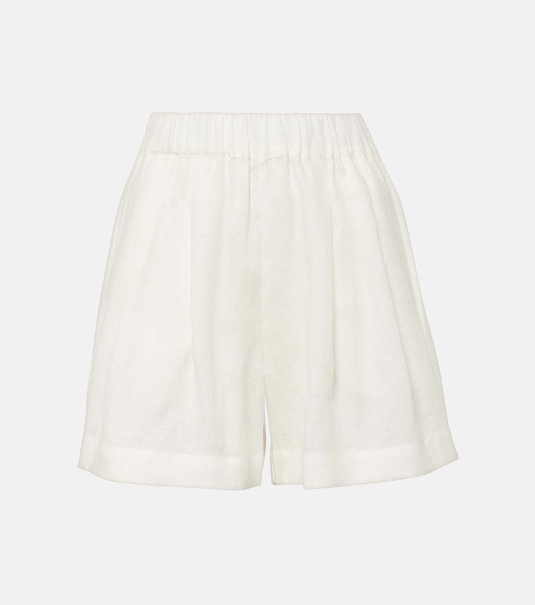 

Цюрихские льняные шорты Asceno, Lemon