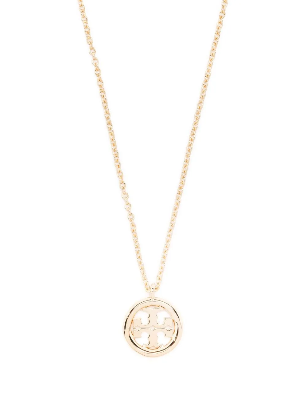 

Колье с подвеской-логотипом Tory Burch, золотой