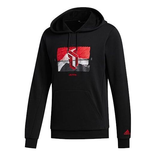 

Толстовка adidas Dame Ruthless Printing Sports Basketball Black, черный