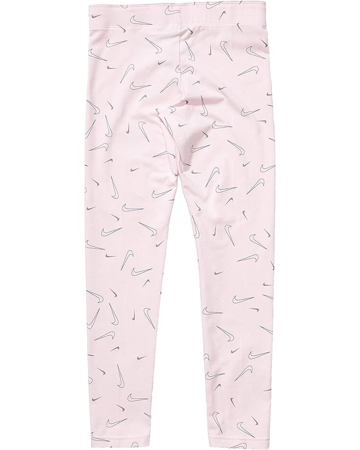 

Брюки Nike NSW Favorites Print Leggings, цвет Pink Foam/White