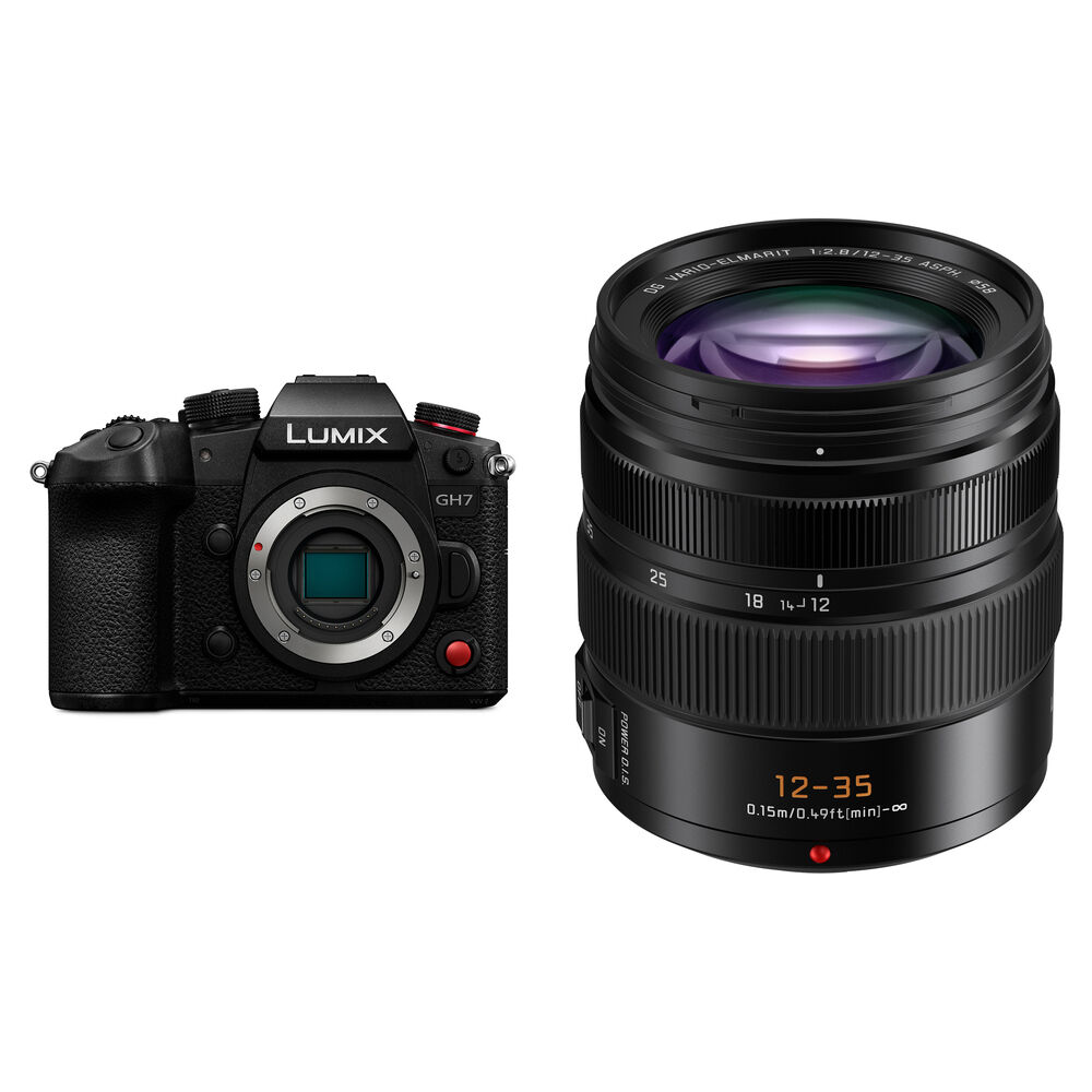 

Беззеркальная камера Panasonic Lumix GH7 Mirrorless Camera with 12-35mm f/2.8 Lens