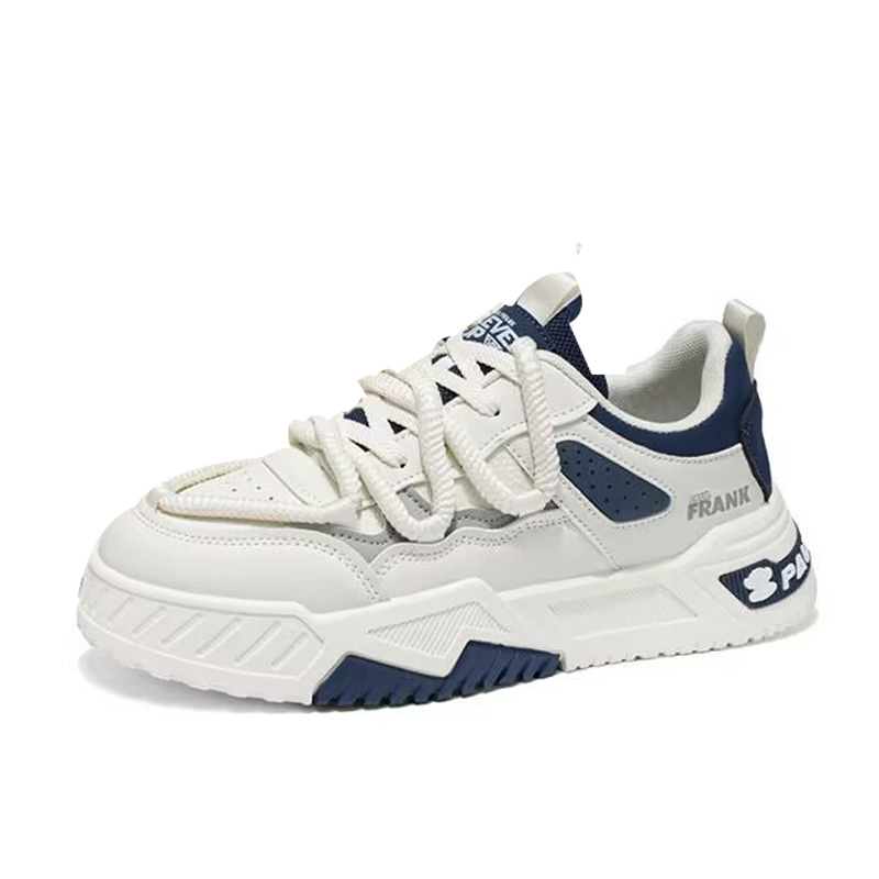 

PAUL FRANK Скользоустойчивые низкие скейтерские туфли для мужчин с эффектом увеличения роста - темно-синие 559, цвет Dark Blue 559