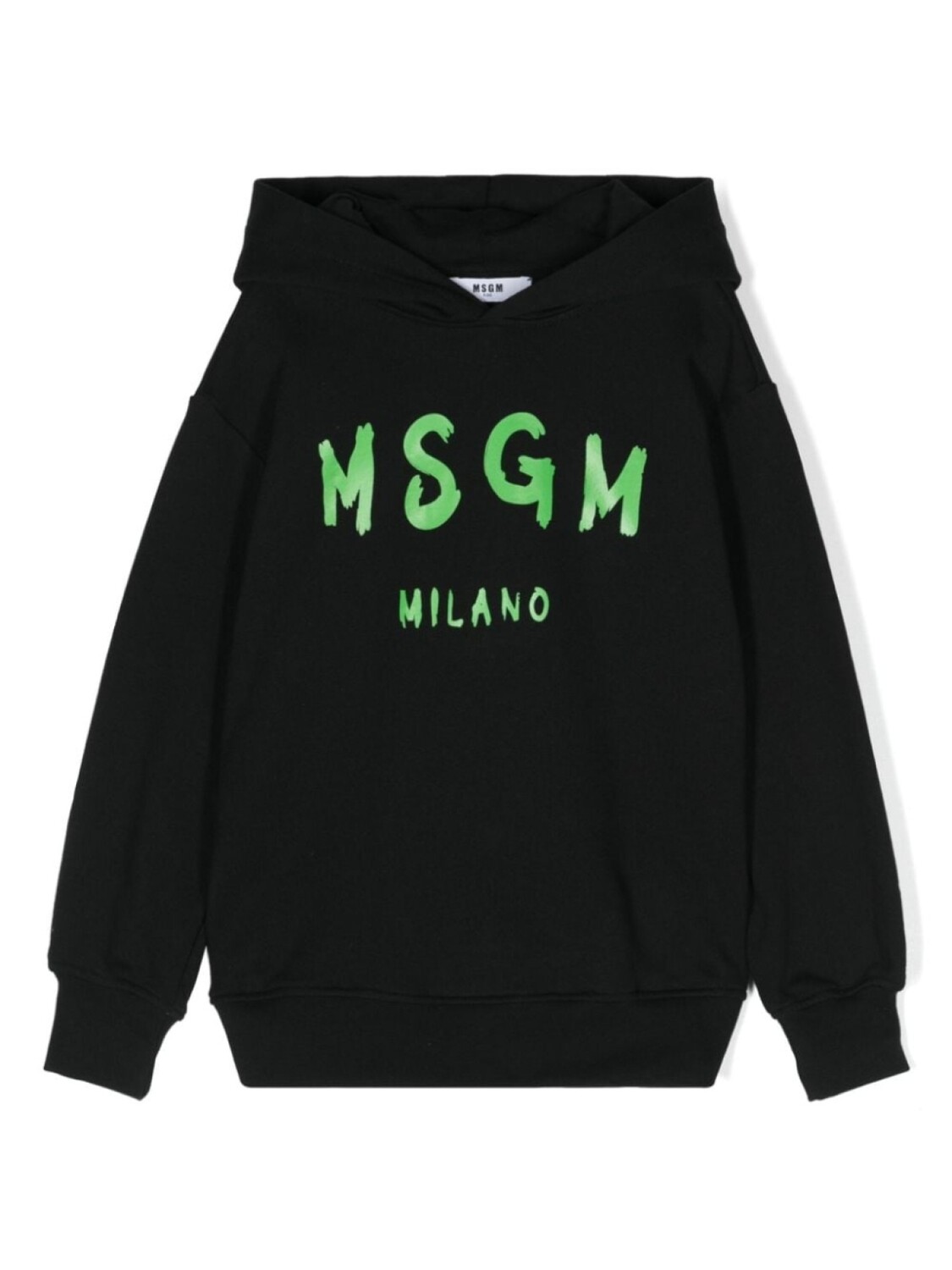 

MSGM Kids худи с логотипом, черный