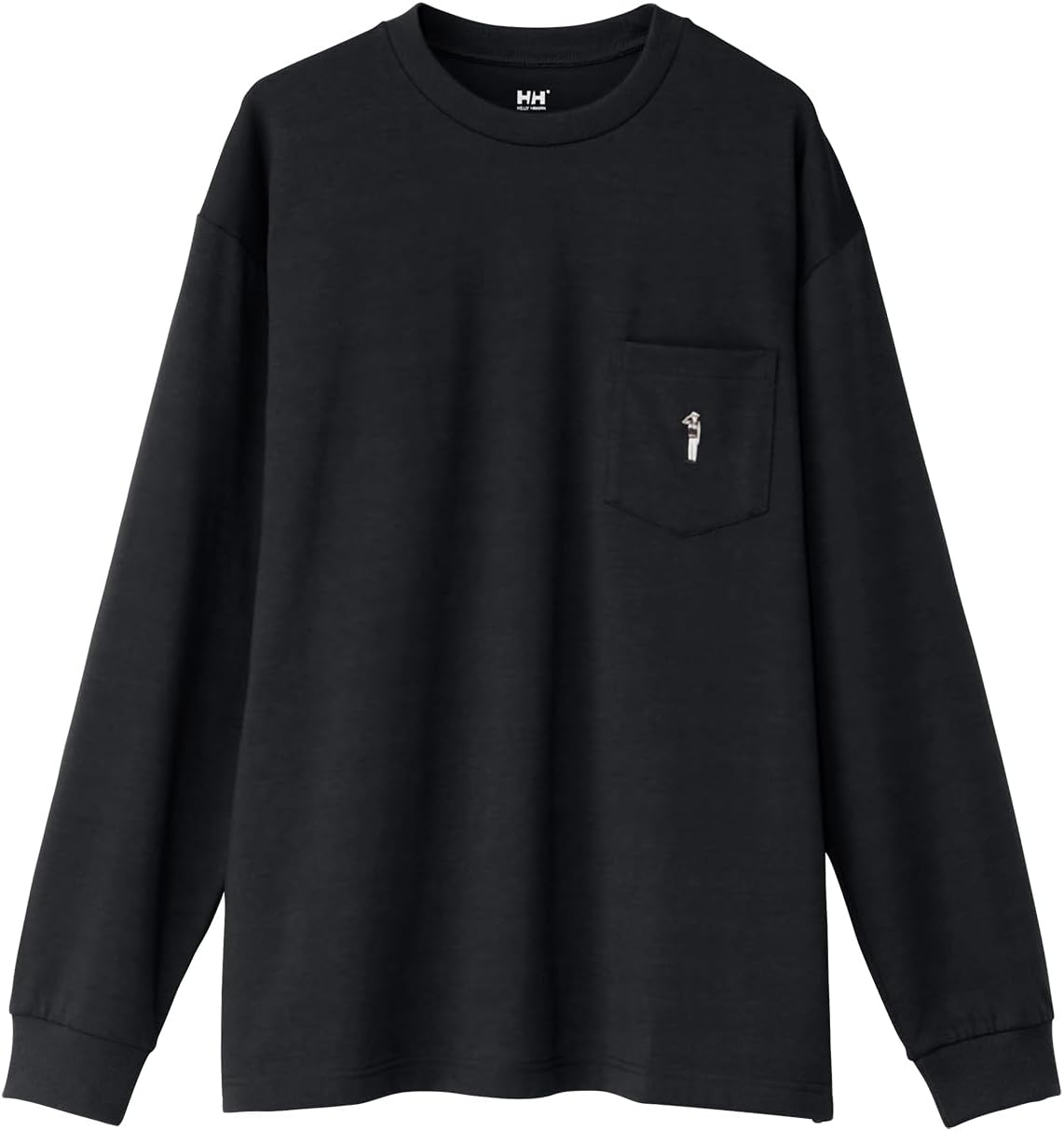 

Футболка с длинным рукавом HELLY HANSEN, футболка для безопасности на море, унисекс, HM32582, унисекс, для взрослых, черный