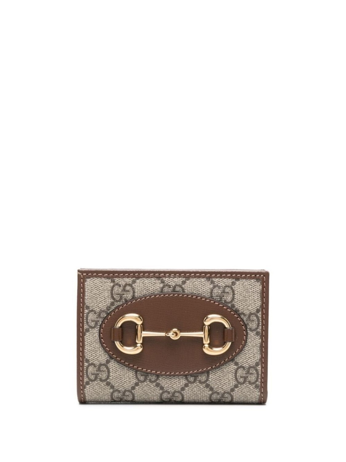 

Gucci кошелек 1955 Horsebit, нейтральный цвет