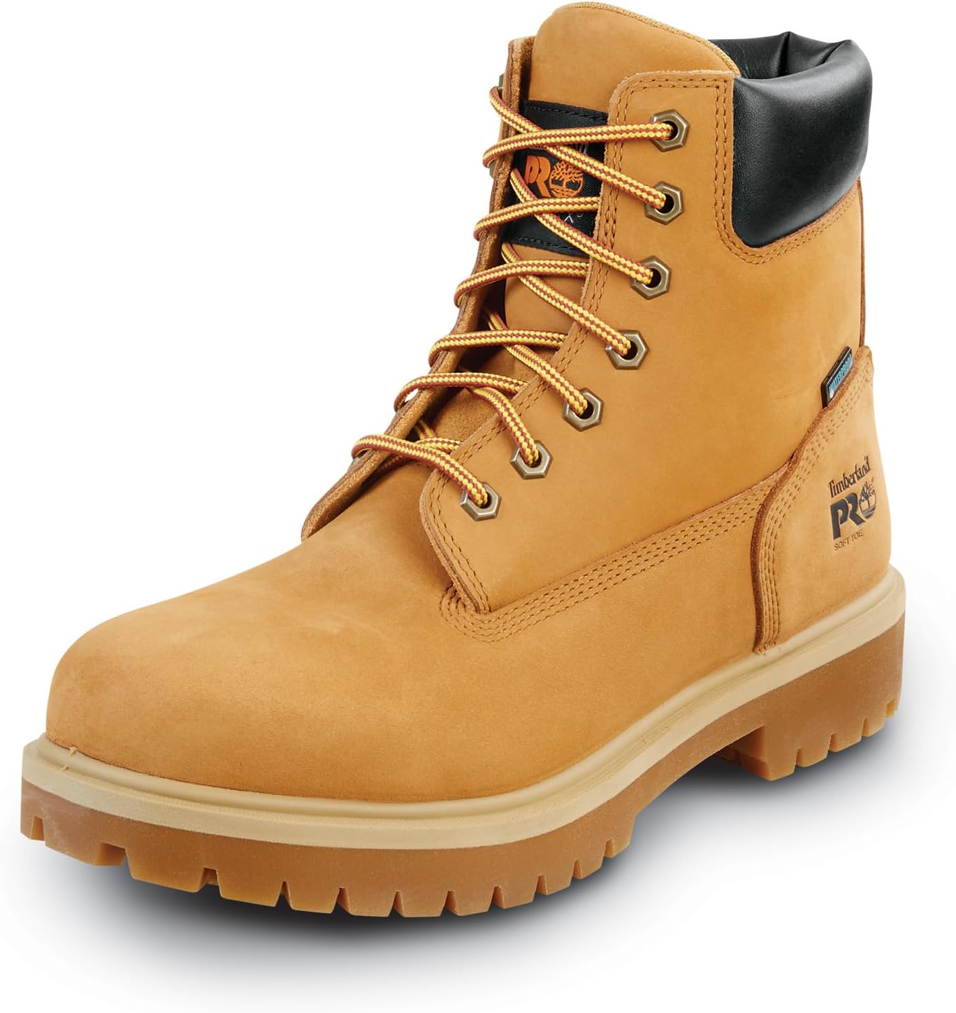 

Мужские ботинки Timberland PRO 6 с прямым креплением MaxTRAX, с мягким носком, водонепроницаемые и утепленные, Wheat