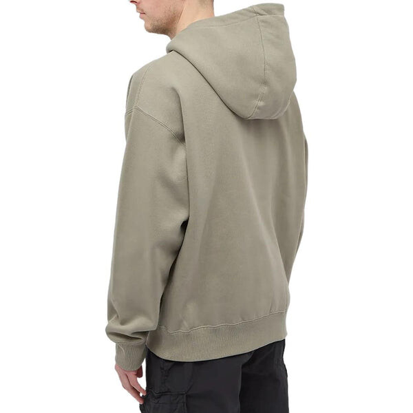 Толстовка Men's Nike Small Logo Loose Long Sleeves Pullover Hooded Sports Gray White, белый — фото 3