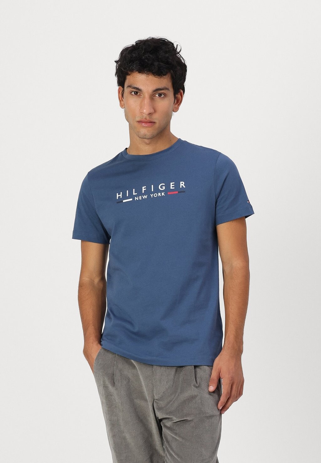 

Футболка с принтом NEW YORK TEE Tommy Hilfiger, синий