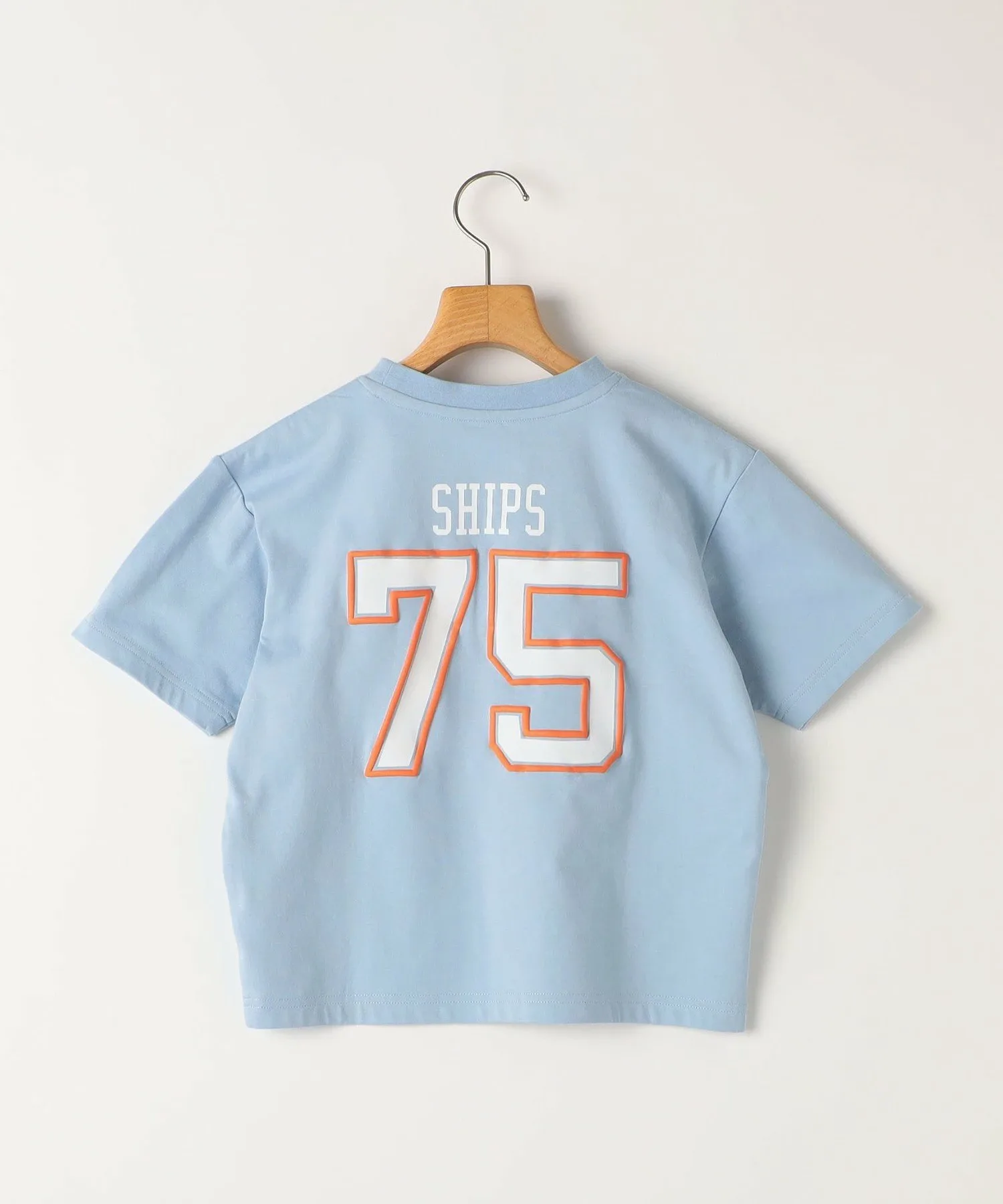 Детская футболка с коротким рукавом и цифровым рисунком SHIPS KIDS: 140-160 см, Light blue — фото 2