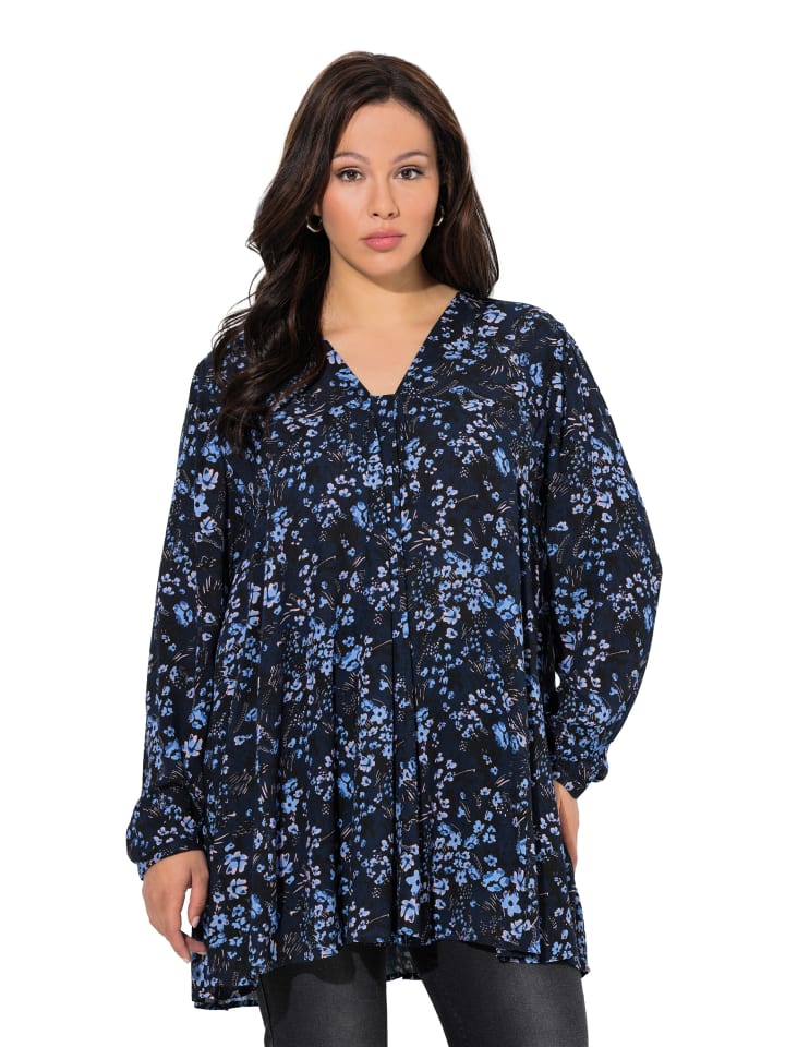 

Ulla Popken Блузка темно-синего цвета