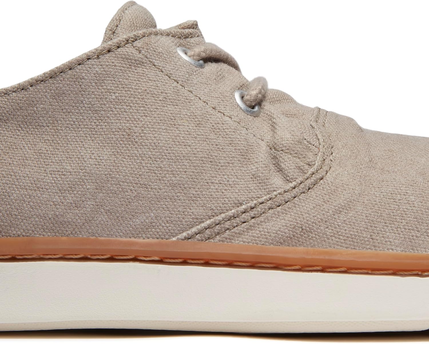 Мужские кроссовки Timberland Hookset Low, холщовые, светло-бежевые — фото 2