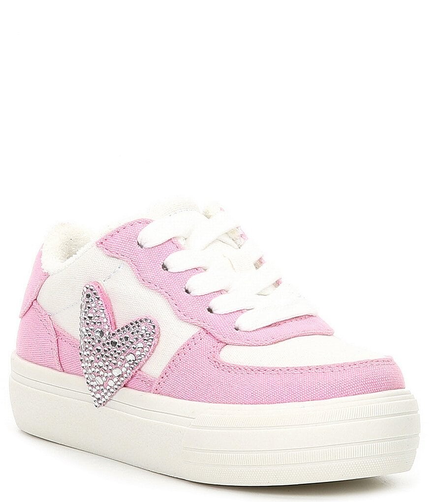 

Кроссовки GB Zemra Rhinestone Heart для девочек (Молодежь), розовый